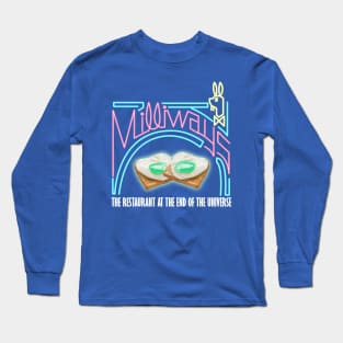 The Restaurant at the end of The Universe Long Sleeve T-Shirt